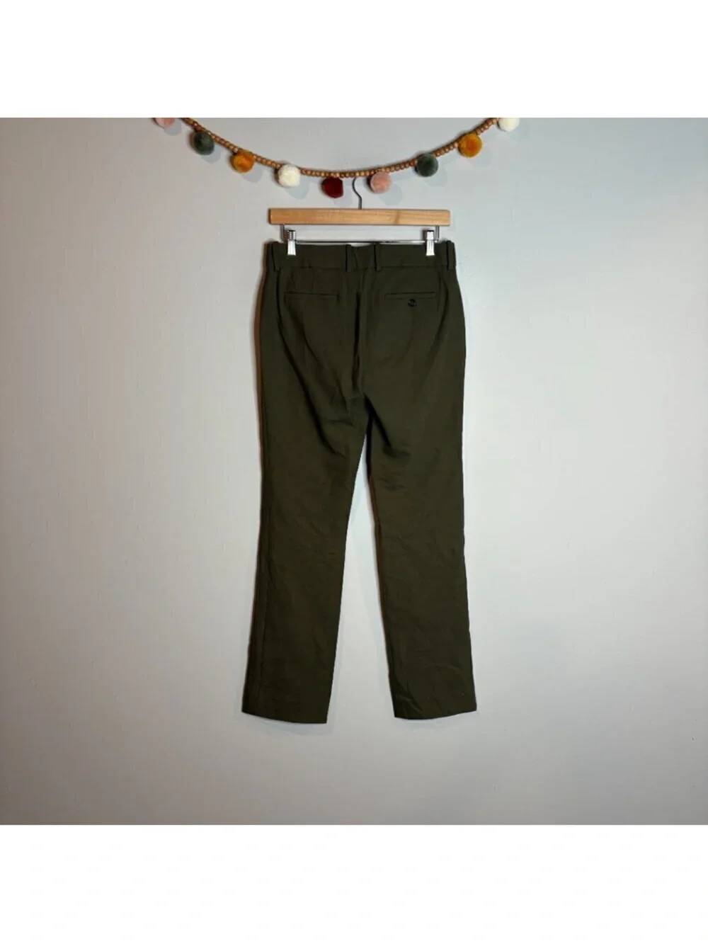 🔆 J. Crew dark green wool blend Campbell Trousers